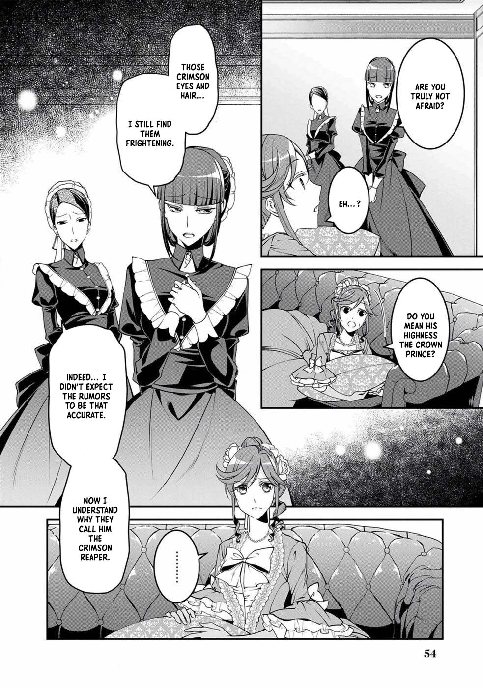 Crimson Shinigami suffered from sleeping princess Chapter 4 Page 2